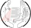 PEUGE 4241H8 Brake Shoe Set
